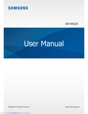 Samsung SM-W620 User Manual