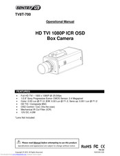 Sentry US TV8T-700 Operational Manual