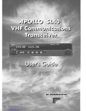 Morrow Apollo SL40 User Manual