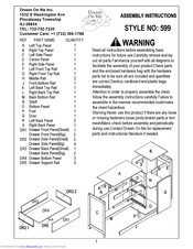 Dream On Me Providence Chest Combo 2 Assembly Instructions Manual