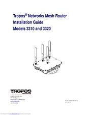 Tropos Networks 3320 Installation Manual