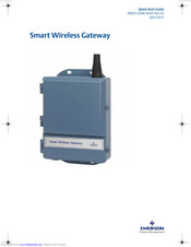 Emerson Smart Wireless Gateway Quick Start Manual