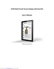 AllSee Technologies PCAP Multi Touch Screen Display User Manual
