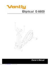 Vantly E-6600 Owner's Manual