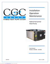 CGC SpaceKeeper SKH060 Installation Operation & Maintenance