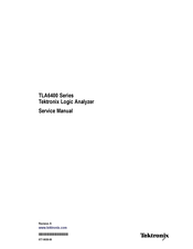 Tektronix TLA6400 Series Service Manual