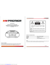 Premier SX-2816DSD User Manual