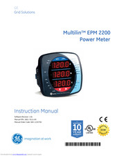 GE Multilin EPM 2200 Instruction Manual