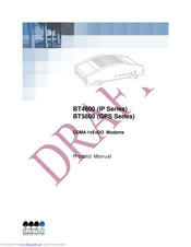 BlueTree BT4600 Product Manual