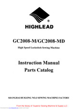 HIGHLEAD GC2008-M Instruction Manual