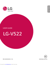 LG V522 User Manual