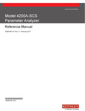 Keithley 4200A-SCS Reference Manual