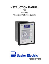Basler BE1-11g Instruction Manual