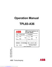 Abb TPL65-A36 Operation Manual