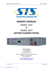STS 1656 Owner's Manual