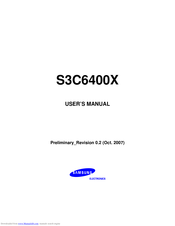 Samsung S3C6400X User Manual
