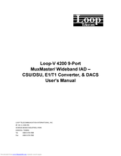 Loop Telecom Loop-V 4200 User Manual