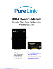 PureLink DOF4 Owner's Manual