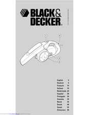 Black & Decker VH900 Dustbuster Manual
