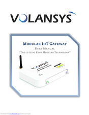 Volansys Modular IoT Gateway User Manual