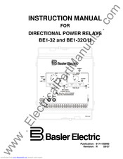 Basler BE1-32 O/U Instruction Manual