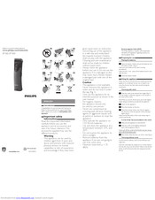 Philips BT1000 User Manual