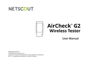 Netscout aircheck G2 User Manual