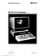 HP Deskjet 9800 Handbook