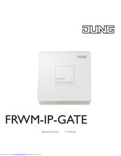 Jung FRWM-IP-GATE Operating Manual
