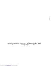 Qixiang D858 User Manual