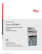 Leica ASP300 S Instructions For Use Manual