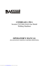 WARPP COMBO-501 i Operator's Manual