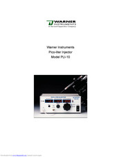 Warner Instruments PLI-10 Manual