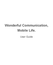 Huawei U7510 User Manual
