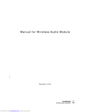 Avnera AV6200 User Manual