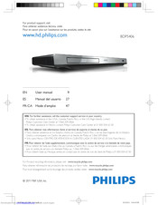 Philips BDP5406 User Manual