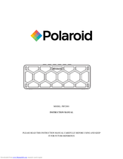 Polaroid PBT2001 Manuals | ManualsLib