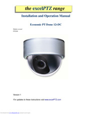 excelPTZ PTZ200 Installation And Operation Manual