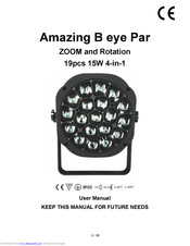 EHongLight Amazing B eye Par User Manual