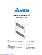 Delta HEX150PC Instruction Manual