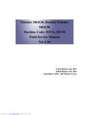 Ricoh SR4120 Field Service Manual