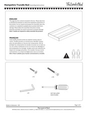 The Land Of Nod Hampshire Trundle Bed Assembly Instructions