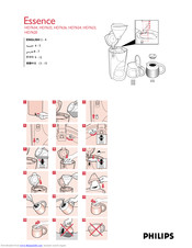 Philips Essence HD7626 Manual