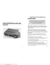 AV Rise AR1012 Instruction Manual