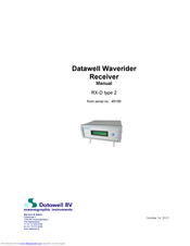 Datawell 45100 Manual