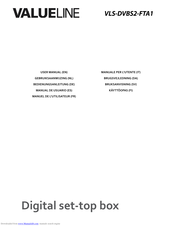 Valueline VLS-DVBS2-FTA1 User Manual