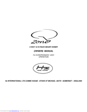 HZ Sound Systems Q-ZONE Owner's Manual