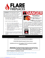 Flare Fireplaces Flare 80 Series Installation Manual