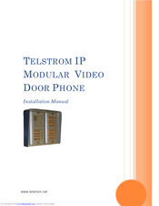 Telstrom M-EXTB Installation Manual