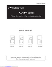 CDVI CDV97-2ID User Manual